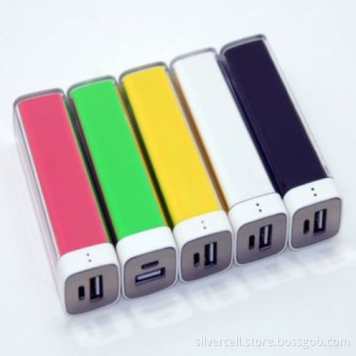 Potable Power Bank for Mobile Phones, CE Mark and 2,600mAh Capacity